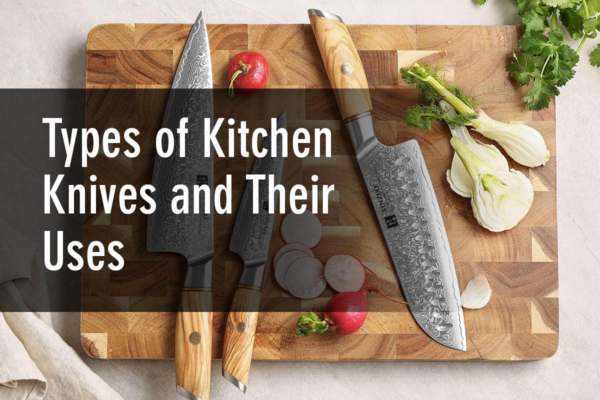 Our Exhaustive Guide to Types of Kitchen Knives and Their Uses - The Bamboo Guy