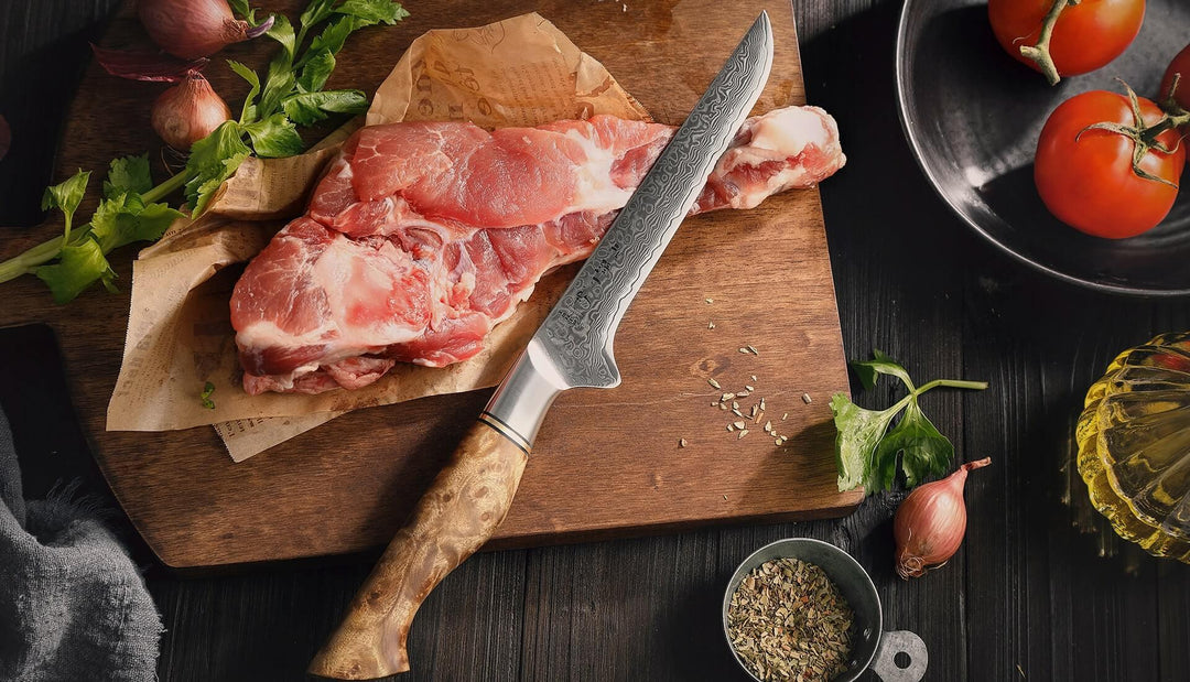 Difference Between a Boning Knife and a Filleting Knife