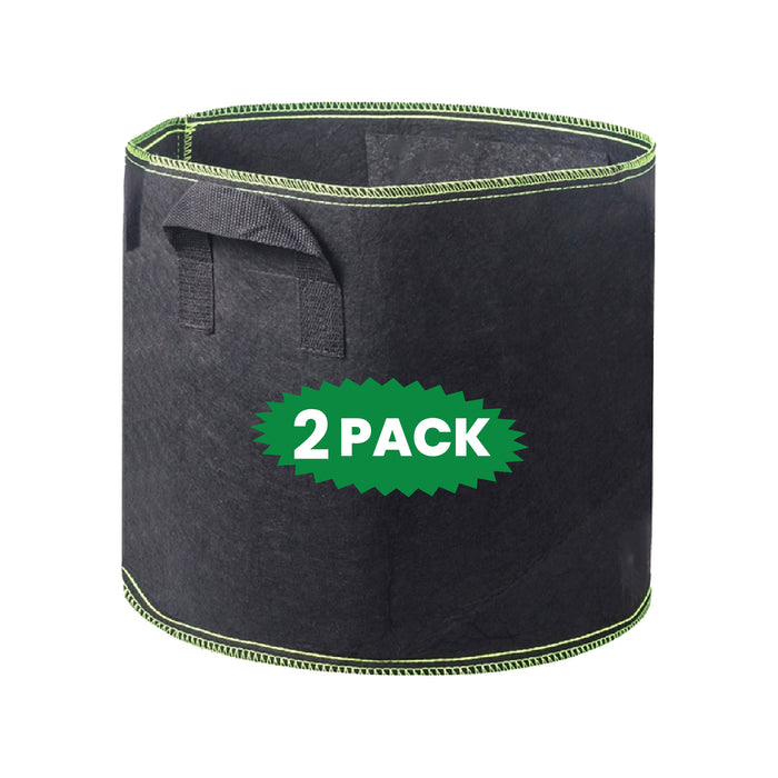 2 Pack Top Crop Nonwoven Fabric Grow Bags