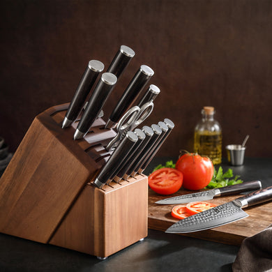 Build Your Own Custom Knife Set with Xinzuo HE Series Damascus Steel Kitchen Knives