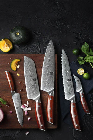 Build Your Own Damascus Knife Set In Three Easy Steps